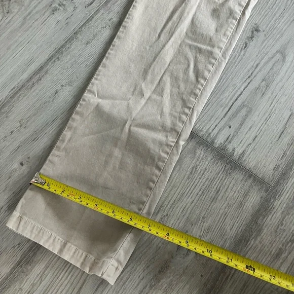 ISAIA beige cotton 5 pocket chino. Size 46(eu) 28-30 waist used